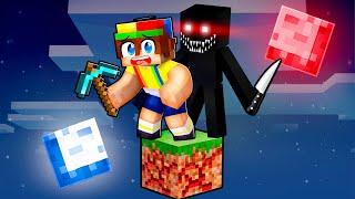 Surviving a STALKER One Block In Minecraft!