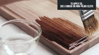 How to Season A Wood Cutting Board