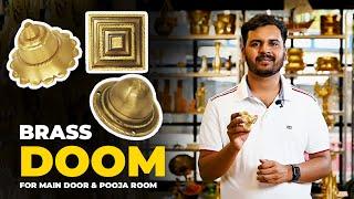 Upgrade Your Doors with Stylish Brass Fittings | Brass Doom | Mannar Craft