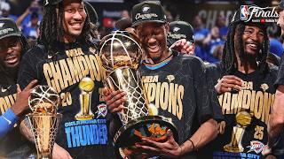 Oklahoma City Thunder Larry O’Brien NBA Championship Trophy Presentation 