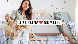 O zi din viața de mămică | Curățenie, rețetă baby pancakes, culeg lavandă și o comandă amazon VLOG