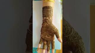 Simple full hand mehndi designs #Mehndi ART by Suman 