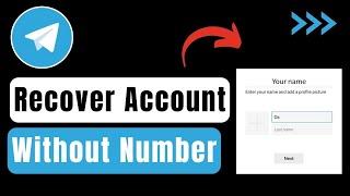 How To Recover Telegram Account Without Phone Number !