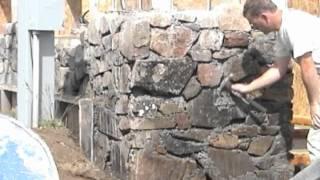 Slipform Stone Masonry (sample clips from the DVD)