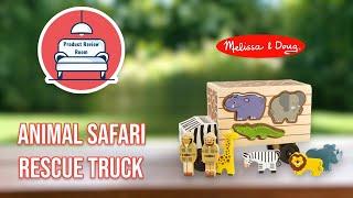 Animal Rescue Shape-Sorting Truck Review | Melissa & Doug