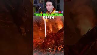 THE PERFECT HELLDIVER DEATH - VALHALLA AWAITS #helldivers2 #gaming