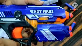 Unboxing and testing of Blaze Storm Soft bullet gun/ Hot Fire bullet gun