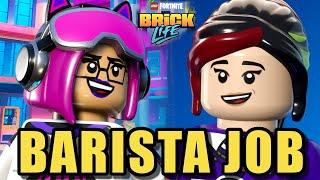 LEGO Fortnite Brick Life - How To Be a Bobom Milk Tea Barista (Help Helsie)