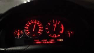 BMW X5 E53 3.0d (218hp) acceleration 0-190km/h