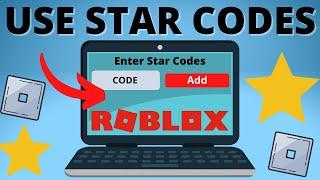 How to Use Star Codes in Roblox - Enter Roblox Star Code - Working 2022