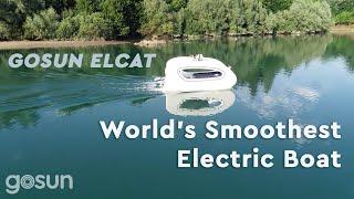 GOSUN ELCAT Solar Electric Boat  | GoSun