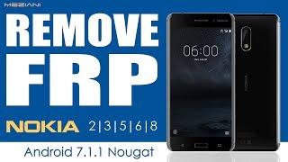 Bypass Google Account NOKIA 2 | 3 | 5 | 6 | 8 Remove FRP Android 7.1.1