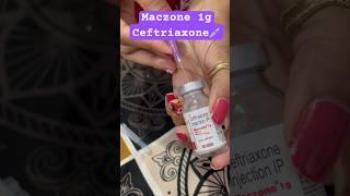 Best antibiotic injection | Ceftriaxone | 1gram | gram +ve bacteria