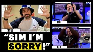 Stelios Gives Sim Heartfelt Apology.