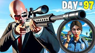 I Spent 100 Days as Hitman in GTA 5 RP..