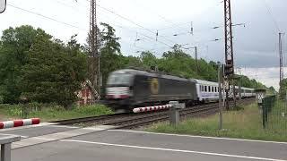 2024 - DE - Beacon 182 (MS64U2) with a PKP Eurocity train to Berlin, in Hangelsberg (east of Berlin)