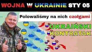 05 STY: ZŁAPANI: Ukraińcy ZNISZCZYLI CHOWAJĄCYCH SIĘ ROSJAN CZOŁGAMI. | Wojna w Ukrainie Wyjasniona