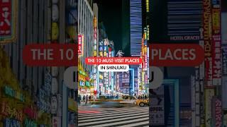 10 Must-Visit Places in Shinjuku #japan #shinjuku #japantravel