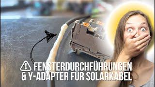  Fensterdurchführungen & Y-Adapter für Solarkabel – Häufige Probleme & Lösungen 