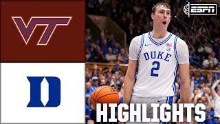 Cooper Flagg SHOWS OUT with 24 PTS in Duke’s BIG WIN vs. Virginia Tech  | ESPN CBB