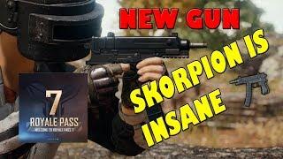 PUBG Mobile Season 7: New Weapon Skorpion in PUBG Mobile in v0.12.5 Update