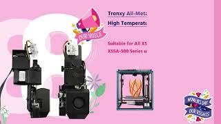 Tronxy NEW All-Metal Hotend Extruder High Temperature 320c Printer head kits Direct Drive Extruder