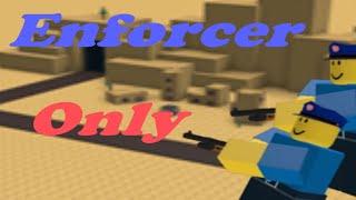 How Far Can you Go using Enforcer only? Tower Defense Simulator