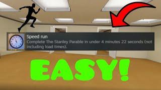 How to EASILY Get the “Speed run” Achievement in The Stanley Parable: Ultra Deluxe