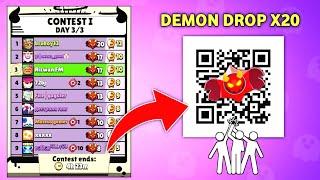 TRICKS  OPENING TRICKS UNLOCK SKIN DEMON  QR CODE BRAWL STARS  BRAWL STARS UPDATE