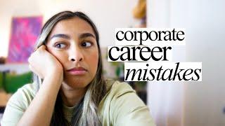 5 Common Corporate Career Mistakes & How to Avoid Them