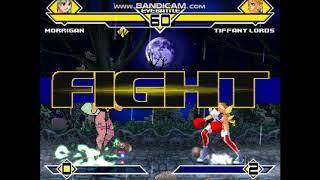 EVE MUGEN Morrigan VS Tiffany Lords