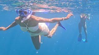 Snorkeling in Omadhoo Island