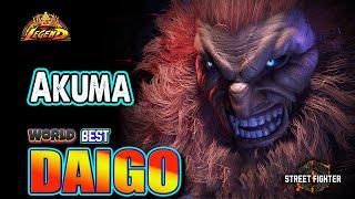 SF6  Daigo (AKUMA) World Best Akuma ! Top Ranked MatchSf6 DLC Replays