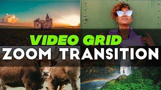 Video Grid Zoom Transition || Kinemaster Tutorial || How to make video grid in Kinemaster