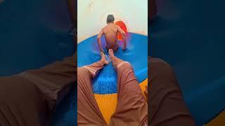 Bela ciao playground parkour waterslides fail pov