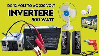 12v dc to 220v Ac Inverter 500 Watt | 500 Watt Mini Inverter |