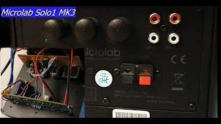 Microlab Solo1 MK3 фонит. Microlab нет звука.