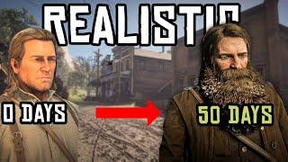 I Survived 50 DAYS in REALISTIC Red Dead Redemption 2