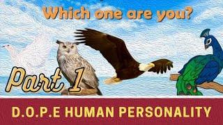 DOPE Personality (Dove, Owl, Peacock, Eagle) - Part 1