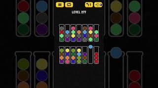 Ball Sort Puzzle level 277 solution