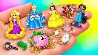 12 Miniatur Putri Disney DIY