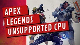 Fix Apex Legends "Unsupported CPU" - CPU Does Not Have SSSE3 (Supplemental SSSE3 Instructions)