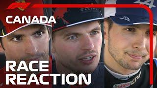 Drivers' Post-Race Reaction | 2022 Canadian Grand Prix