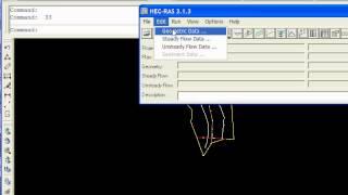 Export cross-section and alignment data from Civil 3D to hec ras