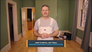 Visy Tread Painters Temporary Surface Protection - How To Install