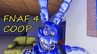 СЛОЖНАЯ НОЧЬ ФНАФ 4 КООП АНИМАТРОНИКИ МОД || FNAF 4 COOP MOD