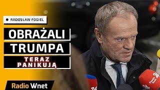 Fogel: Ekipa Tuska obrażała Trumpa, bo założyła, że nie wygra. Teraz w panice kasują swoje tweety