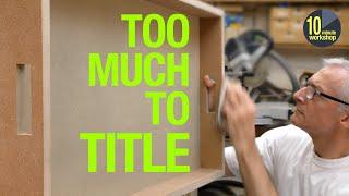 Squaring up holes, easy templates and basic Domino mitre settings [Video # 359]