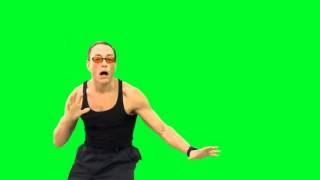 Jean Claude Van Damme   Green screen