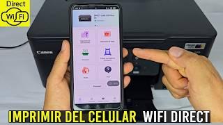 Configurar WIFI DIRECT Impresora Canon G3170/Imprimir desde el Celular/Fácil y Rápido